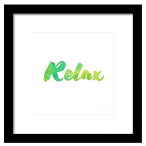Relax Motivational Printable | Laura Kinker